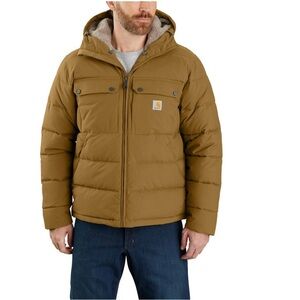 Carhartt Men's Brown Hooded Jacket